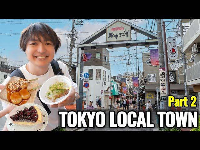 Less Tourist Tokyo Local Town Part 2, YanakaGinza Food Street Nippori Station, Nishi Nippori Ep.490