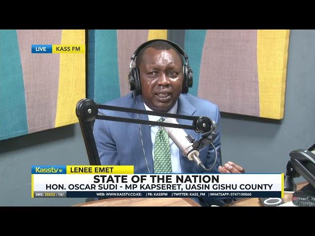 HON. OSCAR SUDI LIVE ON KASS LENEE EMET