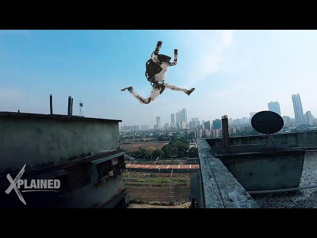 World's Most Advanced Stunt Robots