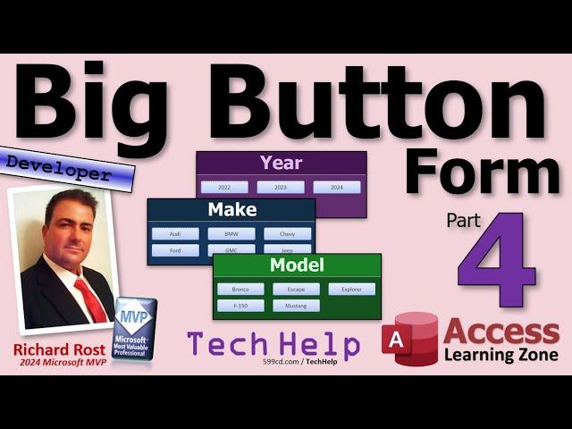 Dynamic Forms with Big Buttons for Data Entry in Microsoft Access, Part 4