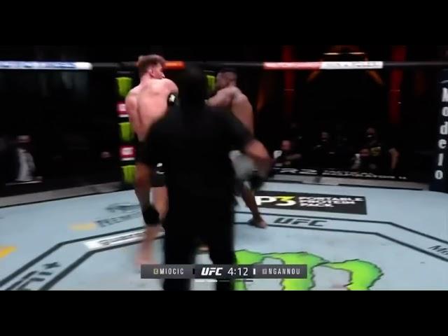 Francis Ngannou K.O vs Stipe Miocic