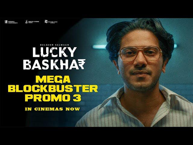 Lucky Baskhar | Diwali Mega Blockbuster Promo 03 | Dulquer Salmaan | Venky Atluri | GV Prakash