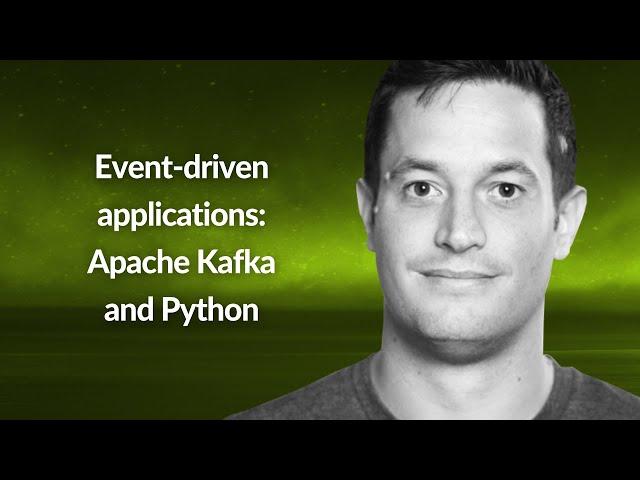 Event-driven applications: Apache Kafka and Python | Francesco Tisiot | Conf42 Python 2021