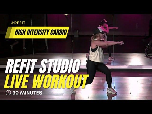 30 minute cardio workout | High intensity fitness | At-home, no equipment