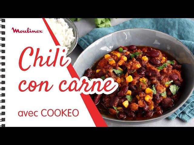 Chili con carne avec COOKEO | Les recettes Moulinex