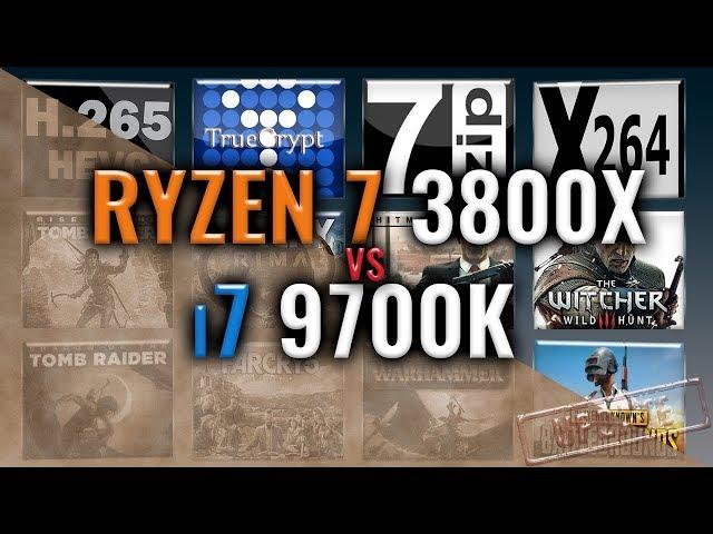 Ryzen 7 3800X vs i7 9700K - 15 Tests  – Which is better?