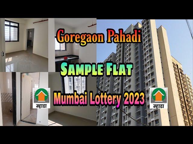 Mhada Goregaon Pahadi | LIG SAMPLE FLAT | Mhada Lottery Project 2023 Mumbai | Goregaon Bangur Nagar