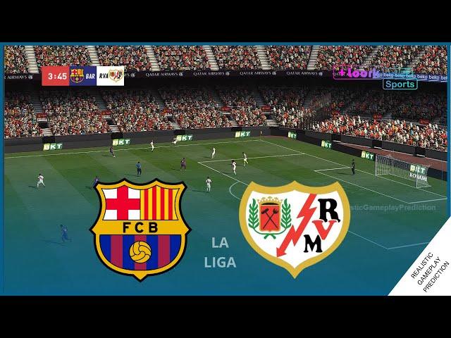 FC BARCELONA vs RAYO VALLECANO | La Liga 23/24 • Simulation & Prediction