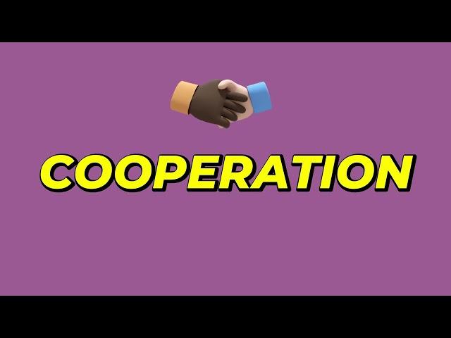 Cooperation [with lyrics] | Teamwork | Working together | Collaboration | Spelling songs | Kids Fun