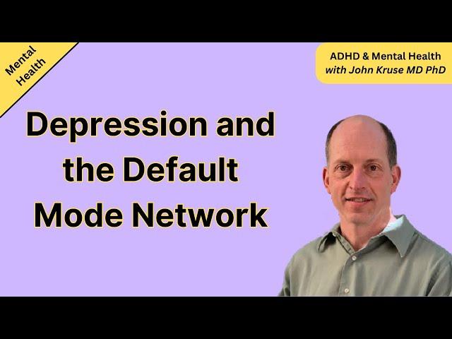 Depression and the Default Mode Network | Mental Health | Episode 2