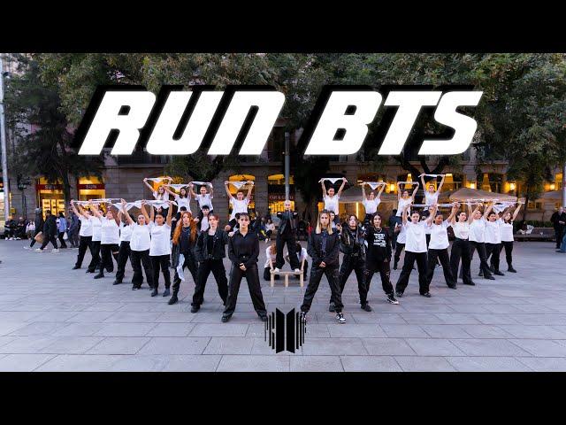 [KPOP IN PUBLIC] BTS (방탄소년단) _ Run BTS (30 dancers) | Dance Cover by EST CREW from Barcelona