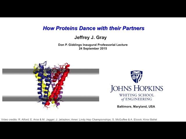 Jeffrey Gray: How Proteins Dance with Their Partners