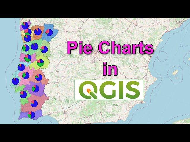 Visualizing Geospatial Data with Pie Charts using QGIS 3