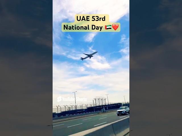 UAE CELEBRATES 53 Years of Unity on EID al Etihad National Day! #uaenationalday #shorts #trending