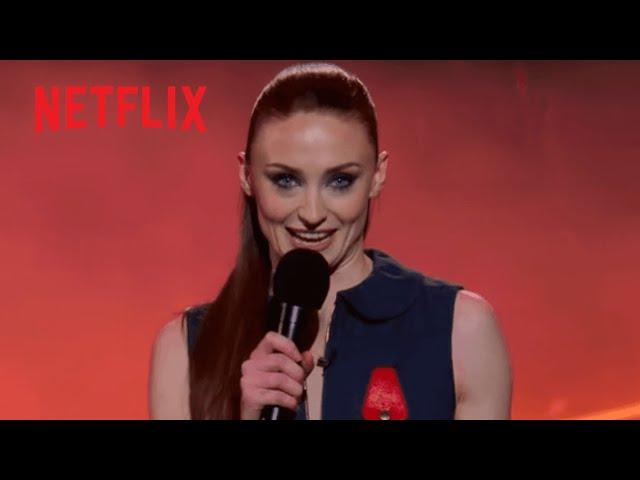 “Purity Rings?!” Sophie Turner ROASTS Husband Joe Jonas  | Jonas Brothers Family Roast