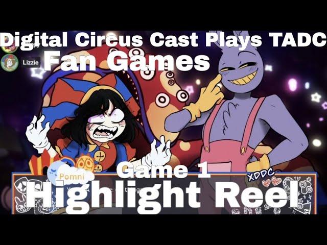 Digital Cicus Cast Plays TADC Fan Games Best Moments  [GAME 1]