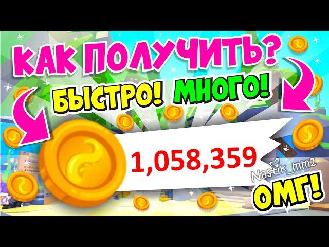 КАК ПОЛУЧИТЬ МНОГО МОНЕТ в Адопт Ми БЫСТРО!СЕКРЕТНЫЕ МЕСТА в ИГРЕНОВОЕ ОБНОВЛЕНИЕ ADOPT ME