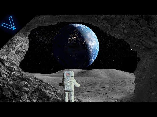 What Is Inside Of The Moon's Mysterious Caves? (4K UHD)