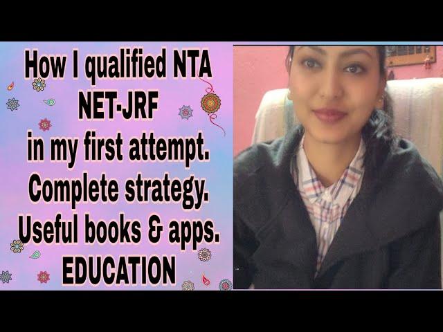 How I cleared my NTA UGC NET-JRF June 2020 in First Attempt || EDUCATION ||