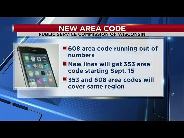 PSC: Southern Wisconsin’s new area code launches next month