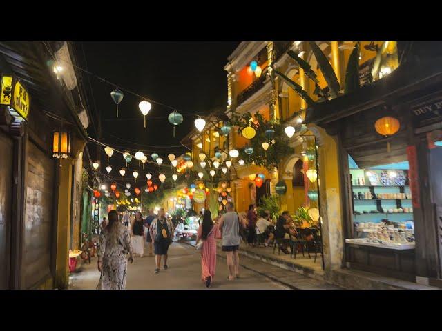 Hoi An Vietnam  Night Walk through Ancient Old Town with its Lovely Lanterns in 2023