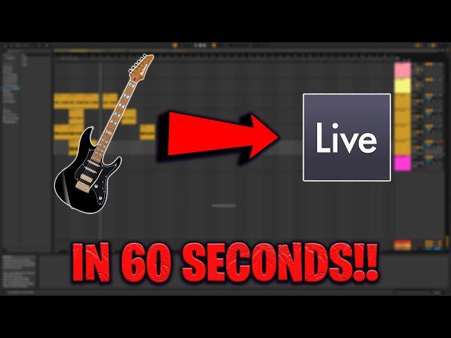 HOW TO RECORD GUITAR!! | Ableton 11