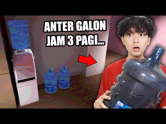 Gua Jadi TUKANG ANTER GALON ke RUMAH yang ANEH dan SUS. - Water Delivery