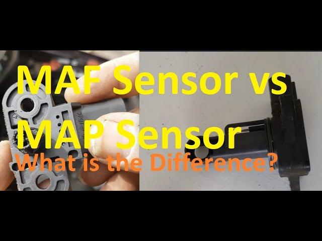 MAF Sensor vs. MAP Sensor What is the Difference? (In 2-Minutes)