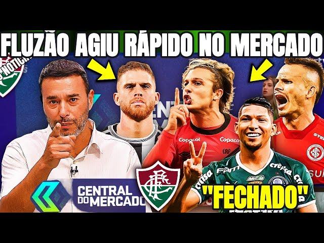 FLUZÃO AGIU RÁPIDO NO MERCADO! REFORÇOS CHEGANDO NO FLU! NOTICIAS DO FLUMINENSE DE HOJE