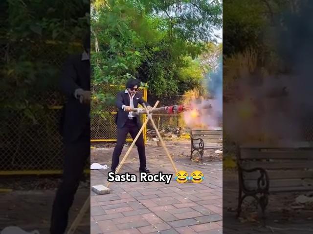 Sasta Rocky #KGF#shorts#viral#funnyvideo#funny #comedy#movie##2024#entertainment