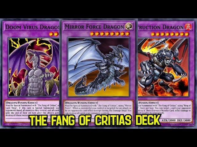 Yu-Gi-Oh! Power of Chaos Atem The Destiny - THE FANG OF CRITIAS DECK