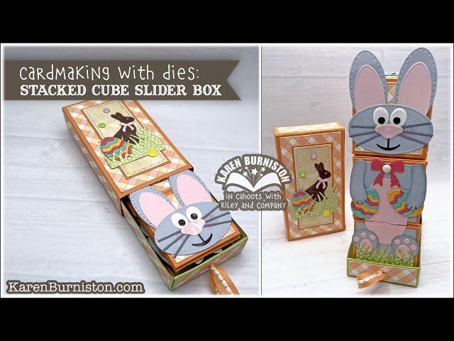 Cardmaking with Dies: Surprise Cube Slider Box