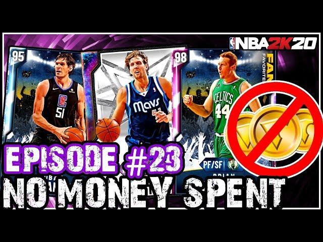 NO MONEY SPENT SERIES #23 - *FREE* DIAMOND CARD! SO MANY SNIPES OUT HERE! NBA 2k20 MyTEAM