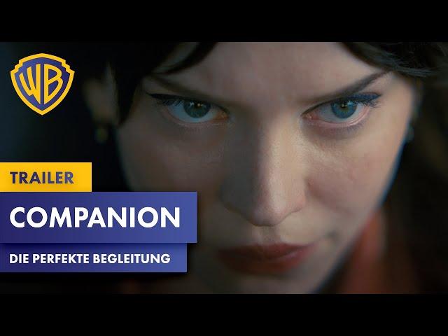 COMPANION – DIE PERFEKTE BEGLEITUNG – Trailer #2 Deutsch German (2025)