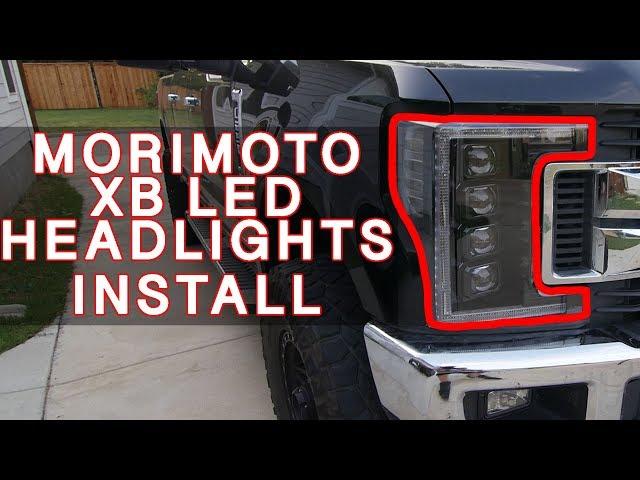 Must Have Morimoto XB LED Headlights for your 2017-2019 F250 SUPER DUTY!!!