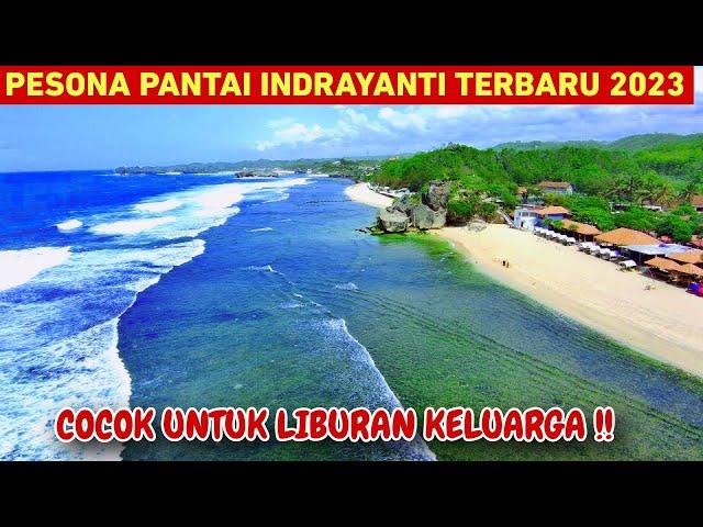 PANTAI INDRAYANTI GUNUNG KIDUL YOGYAKARTA‼️WISATA PANTAI HITS JOGJA YANG RAMAI PENGUNJUNG 2023‼️