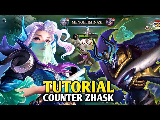 MUDAH & SIMPEL TUTORIAL LUO YI COUNTER ZHASK MENANG TANPA MATI - MOBILE LEGENDS