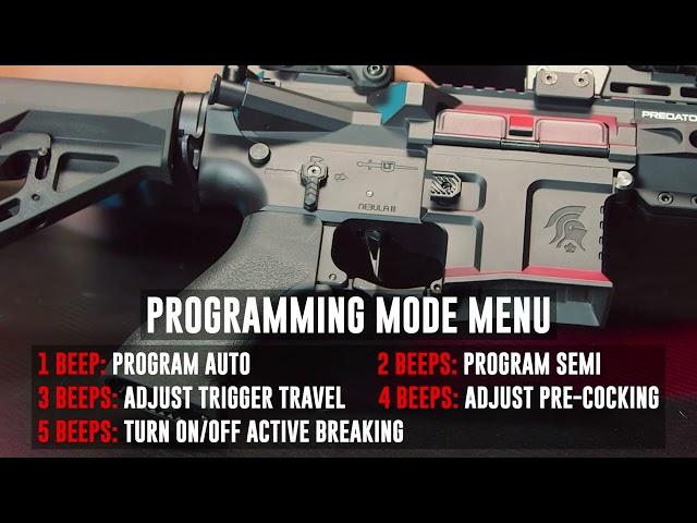 How To Program Your Zion Arms Nebula II Mosfet - Airsoft GI Reloaded