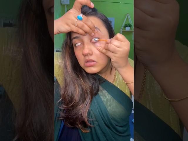 Life Mein First Time Eye LENS Try️ #shorts #trendinghacks #viralshorts #viralhacks #short #hacks