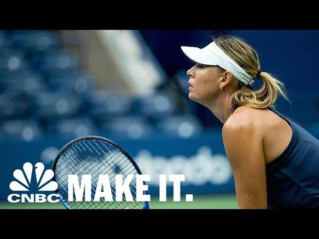 This Is How Tennis Superstar Maria Sharapova Celebrated Her First Big Win | CNBC Make It.