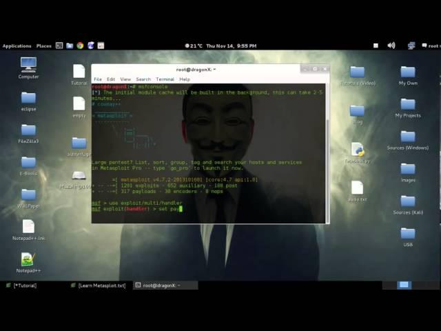 Hack Windows7 using Metasploit