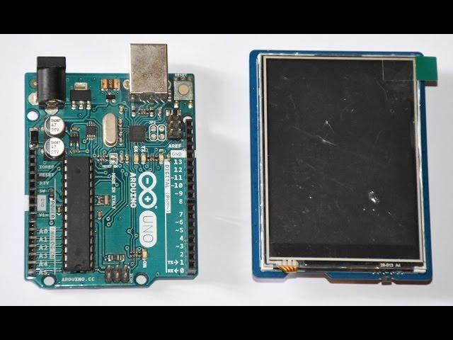 Getting started with 2.8 inch TFT Touch Shield using Arduino UNO (Part 1)