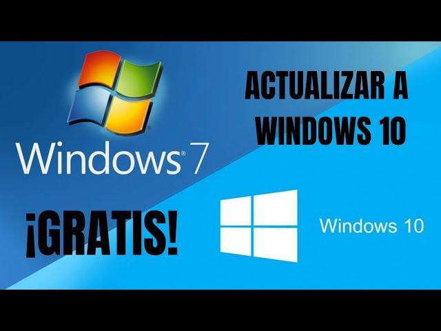 Como instalar Windows 10 en mi PC Windows 7 || GRATIS