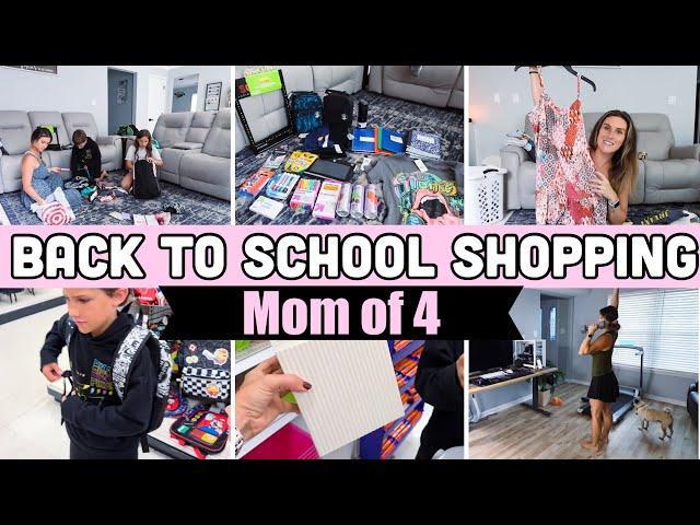 BACK TO SCHOOL SHOPPING :: GET IT ALL DONE :: SHOP, COOK & RUN ERRANDS WITH ME :: BUSY MOM LIFE VLOG