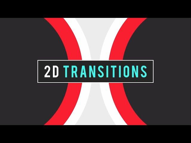 (FREE) 2D Transition Pack | After Effects (Tutorial Included)