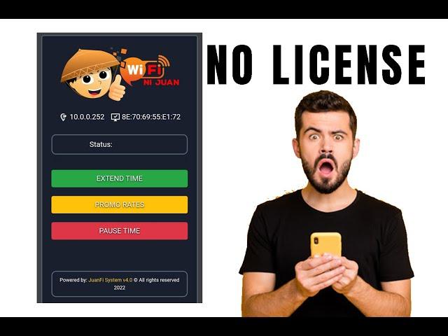 JuanFi No License Pisowifi Review 2022