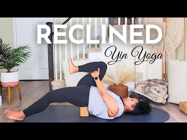 Relaxing Supine Yin Yoga Sequence For Tight Hips