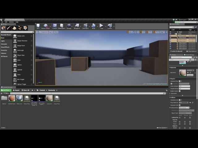 Detect physical materials with projectiles in Unreal Engine 4