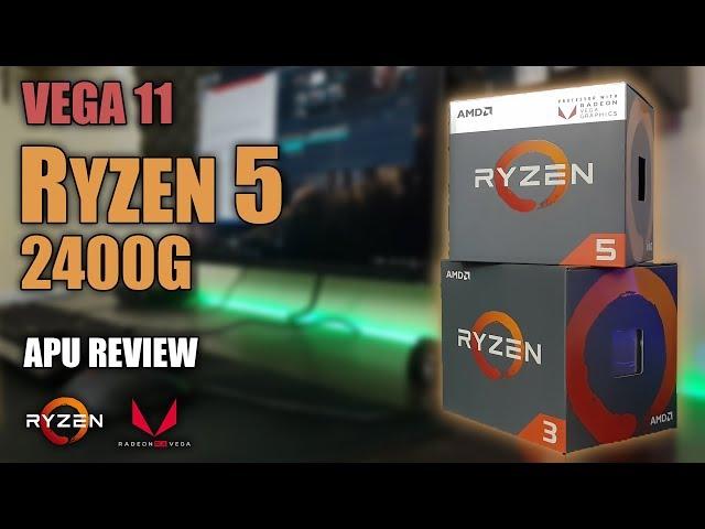 RYZEN 5 2400G APU Review (7 Games Tested) | League of Legends, GTA V, CS:GO and more! | Benchmarks