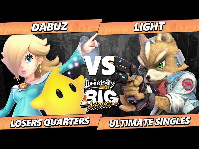 LMBM 2025 TOP 8 - Light (Fox) Vs. Dabuz (Rosalina) Smash Ultimate - SSBU